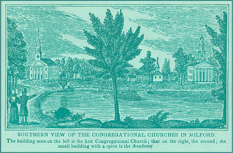 Historic Downtown Milford Walking Tour Pamphlet for a SelfGuided Tour